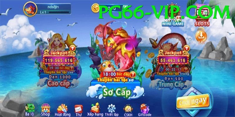 Game Bắn Cá - Phần thưởng khổng lồ - Game xây dựng